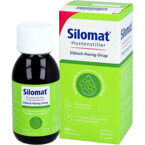 SILOMAT Cough Suppressant Marshmallow Honey Syrup 100 ml