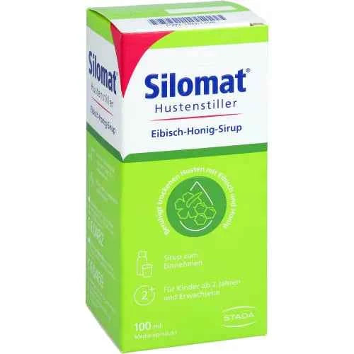 SILOMAT Cough Suppressant Marshmallow Honey Syrup 100 ml
