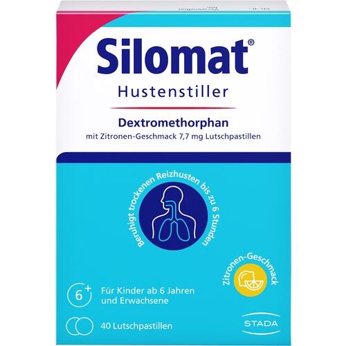 SILOMAT DMP lozenges 40 dextromethorphan