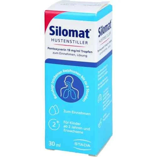 SILOMAT cough suppressant pentoxyverine 19 mg-ml TEI 30 ml