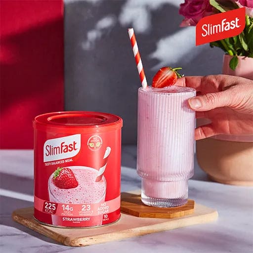 SLIM FAST Powder Strawberry - UKDorf 