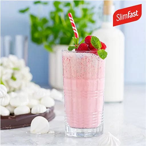SLIM FAST powder raspberry+white chocolate - UKDorf 