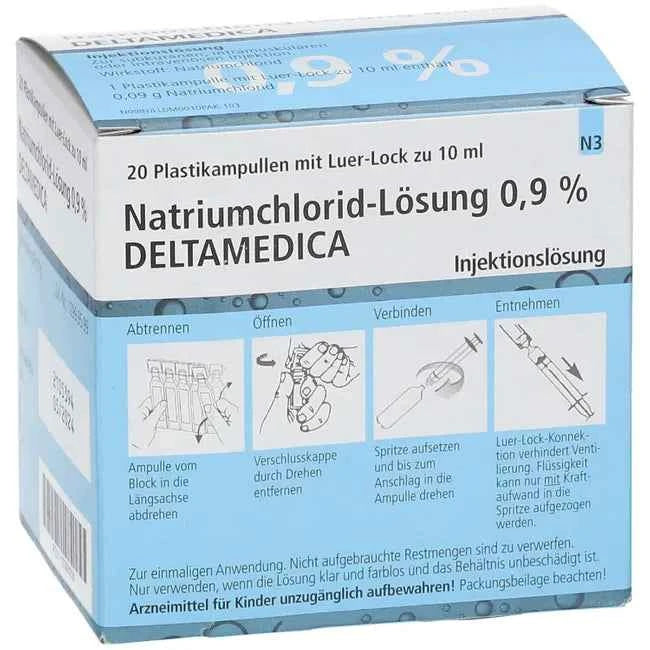 SODIUM CHLORIDE solution 0.9% Deltamedica Luer-Lo Pl.