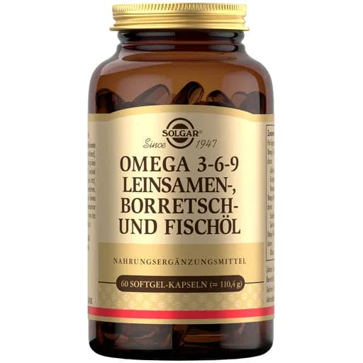 SOLGAR Omega 3-6-9 capsules - UKDorf 