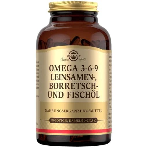 SOLGAR Omega 3-6-9 capsules - UKDorf 