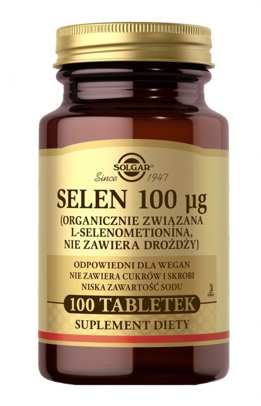 SOLGAR Selenium 100 mcg 100 tablets