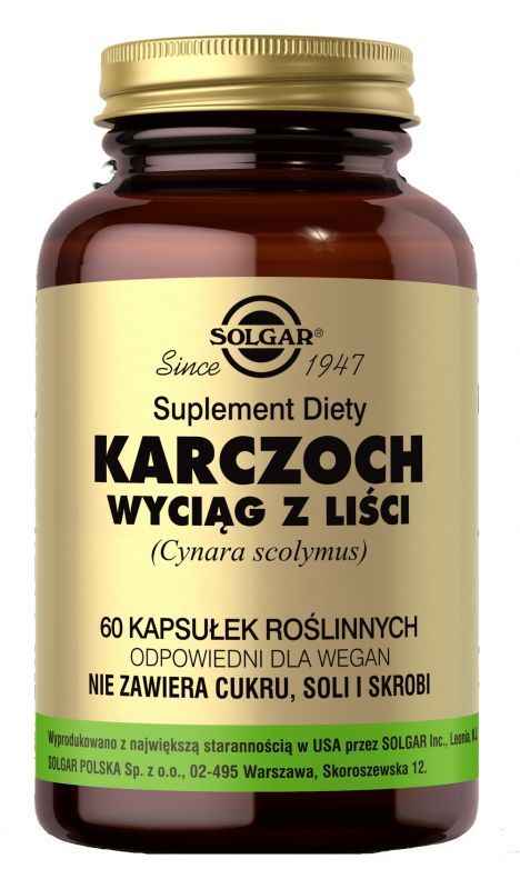 SOLGAR Artichoke Leaf Extract