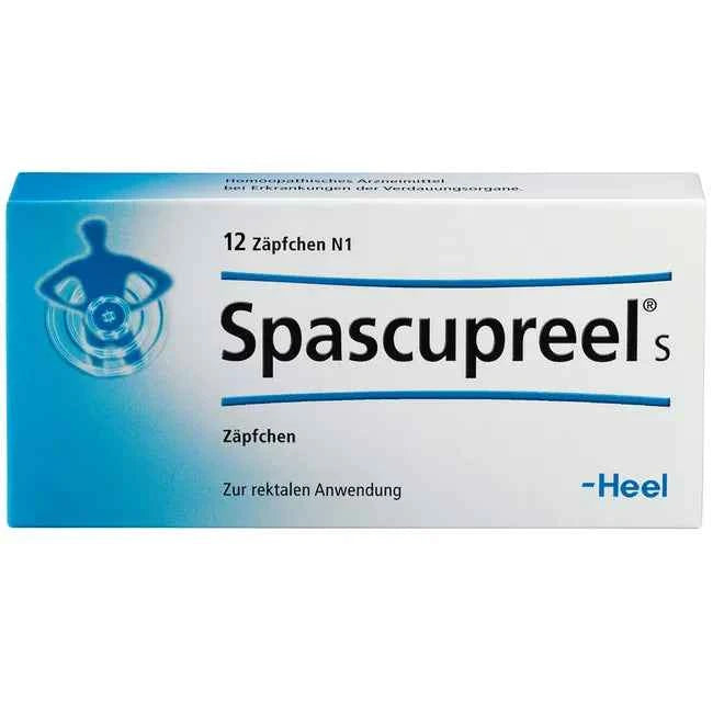 SPASCUPREEL S Suppositories 12 pcs