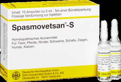 SPASMOVETSAN S solution for injection vet.