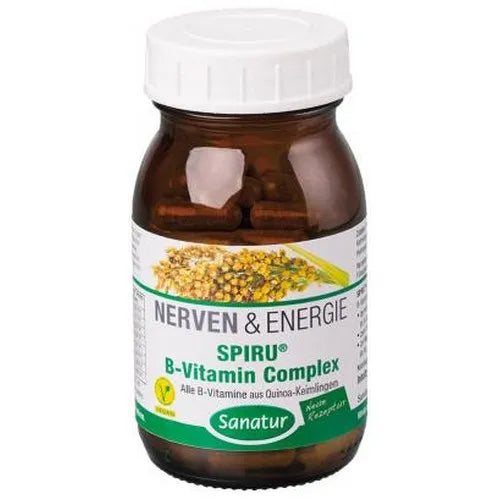 SPIRU B-Vitamin Complex Capsules - UKDorf 