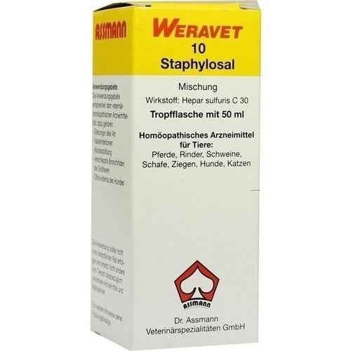 STAPHYLOSAL 10 drops vet. 50 ml