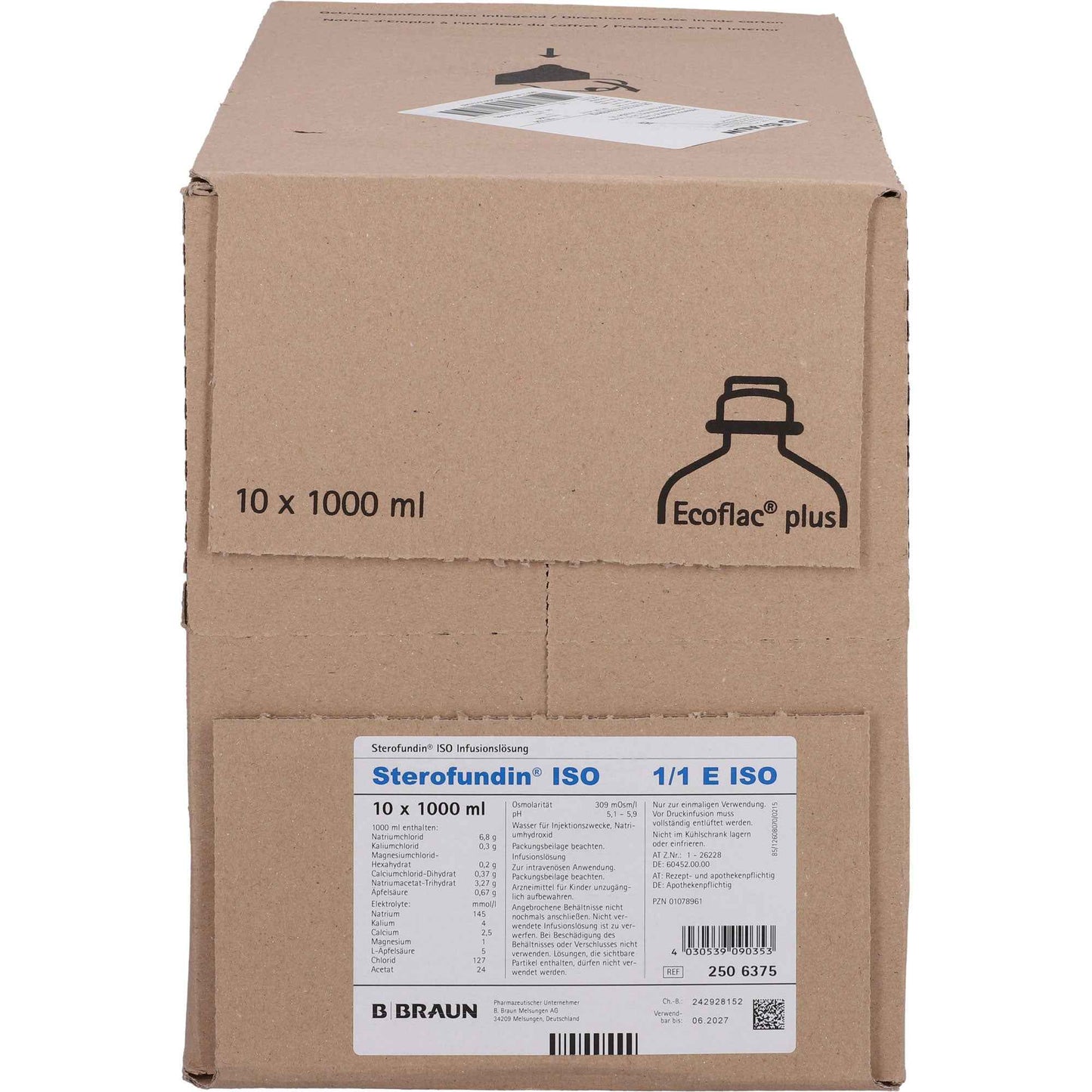 STEROFUNDIN ISO Ecoflac Plus infusion solution