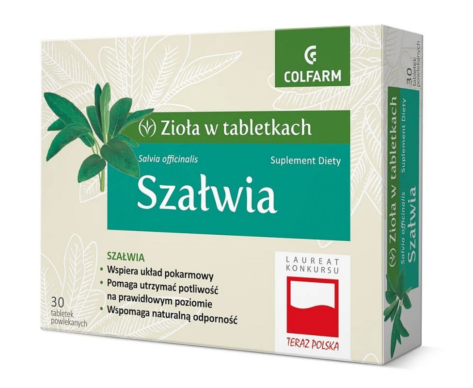 Sage extract x 30 tablets