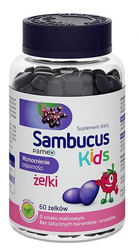 Sambucus Kids jelly beans, gummies