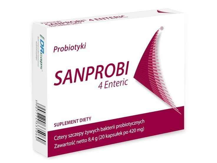 Sanprobi 4 Enteric x 20 capsules