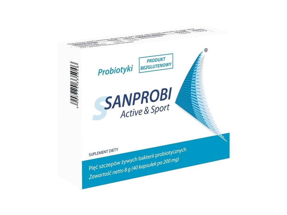 Sanprobi sport active x 40, probiotic supplements