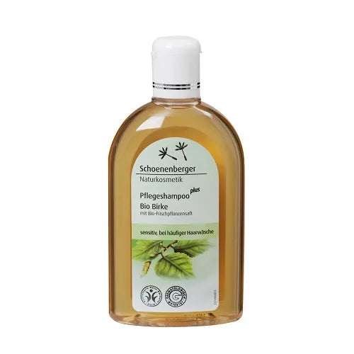 Schoenenberger Care Shampoo plus Organic Birch Sensitive, for frequent hair washing, 250 ml