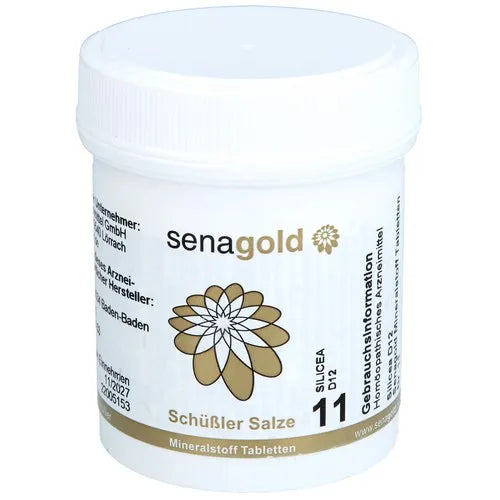 Schüssler Salt No. 11 Silicea D 12 (BIOCHEMIE Senagold) - UKDorf 