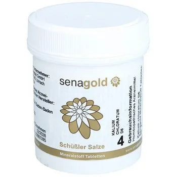 Schüssler Salt No. 4 Kalium chloratum D 6 (BIOCHEMIE Senagold) Tabl.´(3x400 pcs.) 1200 pcs - UKDorf 
