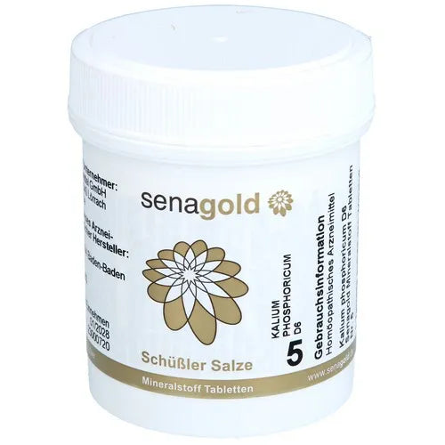Schüssler Salt No. 5 Kalium phosphoricum D 6 (BIOCHEMIE Senagold) - UKDorf 
