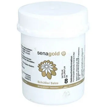 Schüssler Salt Senagold No. 8 Natrium chloratum D6 Tabl. (4x1000) 4000 pcs - UKDorf 