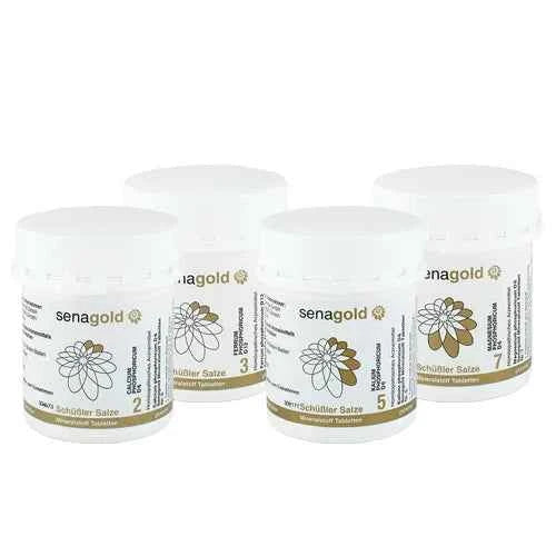 Schüssler Salts Energy Plus Cure with 2,3,5,7 (4x400) 1600 pcs