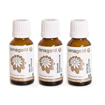 Schüssler Salts Metabolism Cure Globules (4,9,10 each 20g) 60 g - UKDorf 