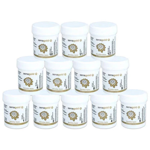 Schüssler Salts Set Senagold Tabl. No. 1- 12 - UKDorf 