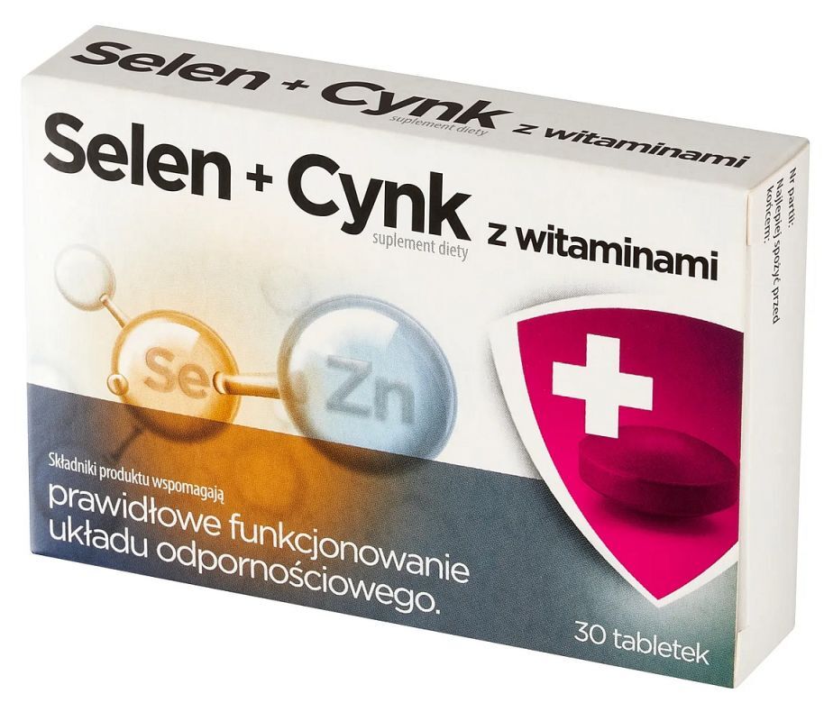 Selenium + zinc with vitamins 30 tablets