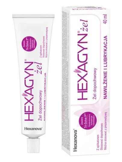 Sexual intercourse pain Hexagyn gel