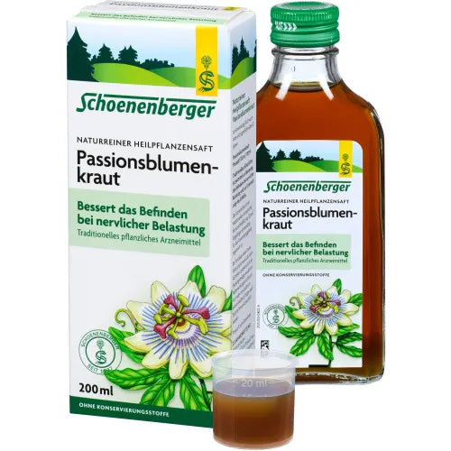 Sleep problems, Passionflower pure natural medicinal plant juice 200 ml - 4