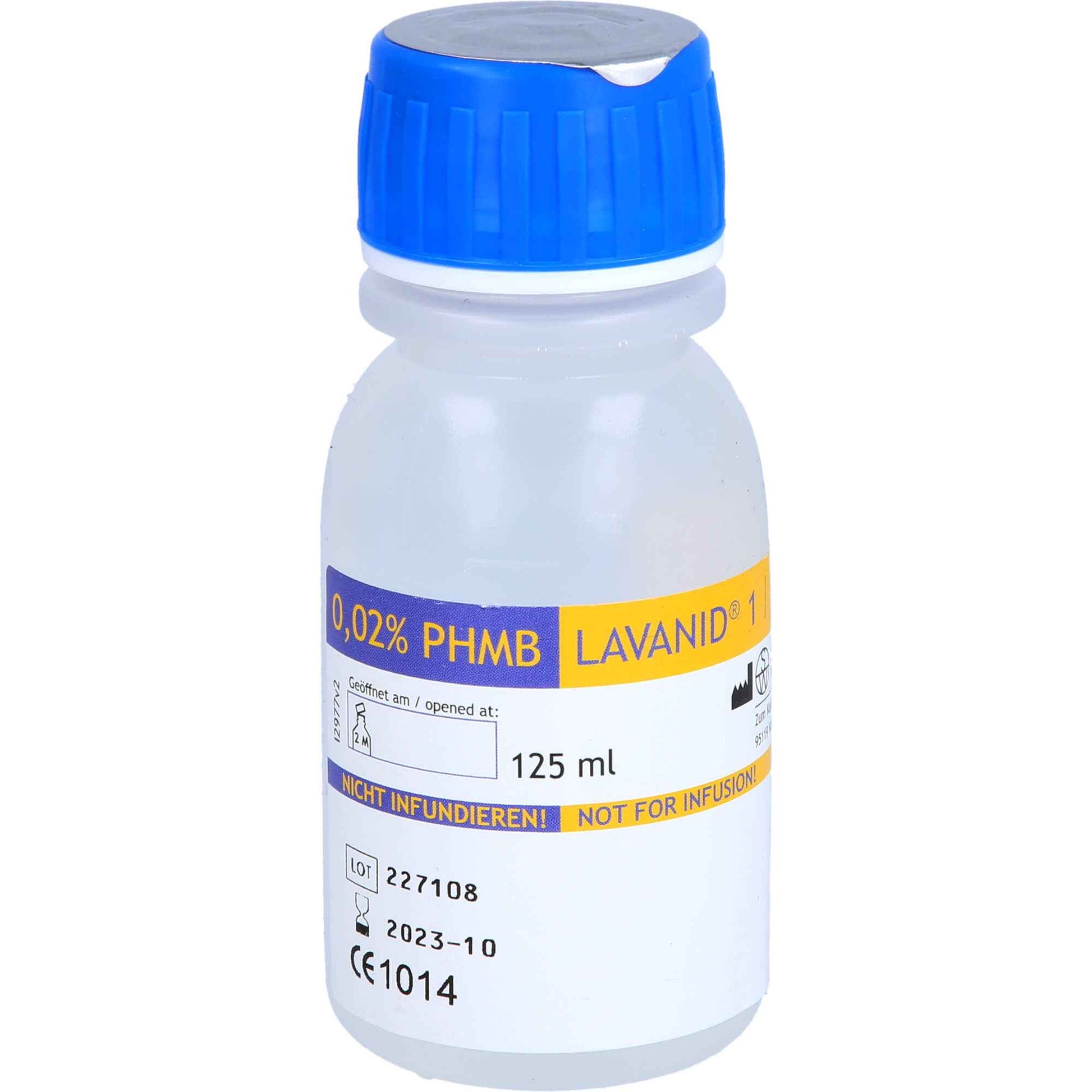 Sodium Potassium Calcium chloride, LAVANID 1 wound irrigation solution