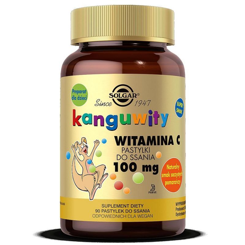 Solgar Kanguwity taste of juicy berries x 60 lozenges