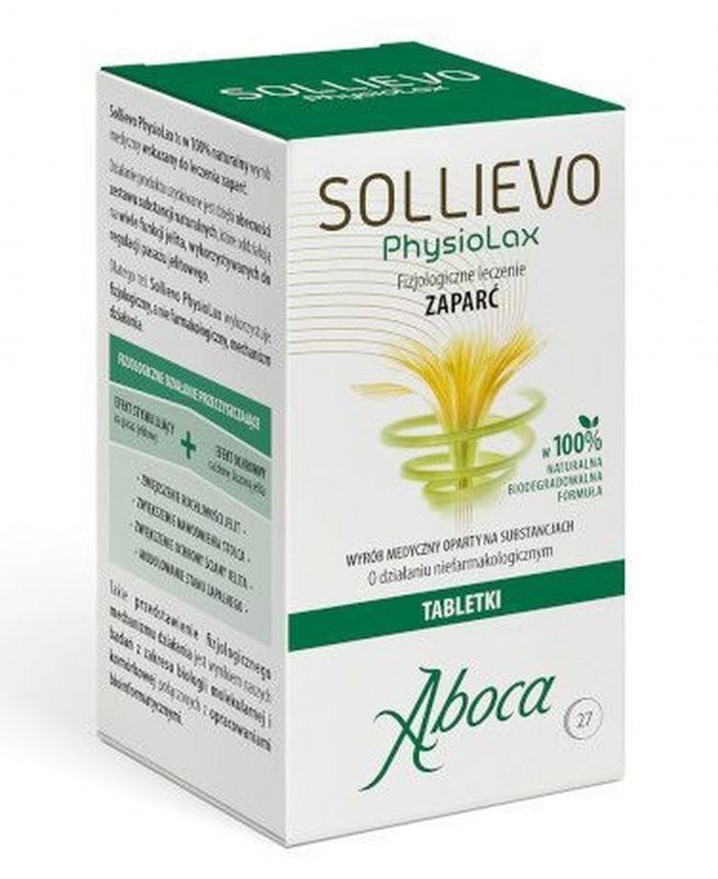 Sollievo PhysioLax x 27, constipation treatments