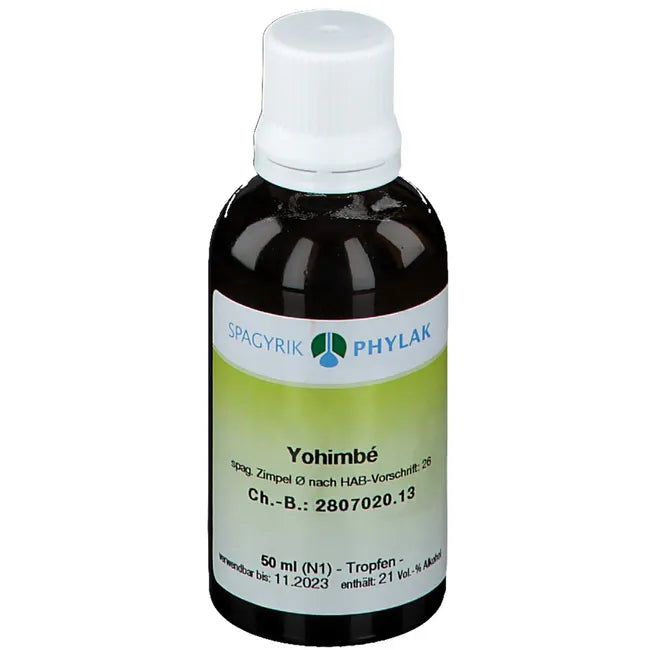 yohimbe weight loss Spagyric mixture Yohimbe-Yohimbe 50 ml