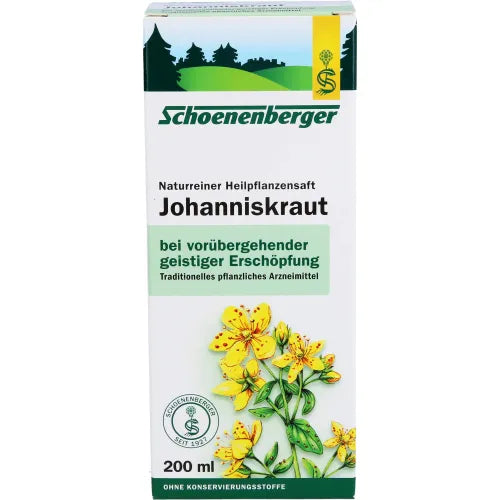 St. John's wort juice Schoenenberger 200 ml