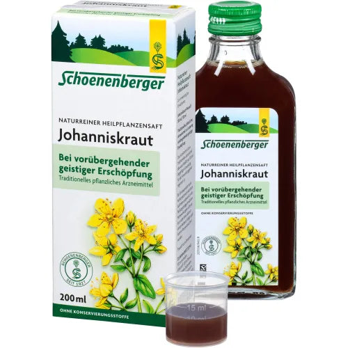 St. John's wort juice Schoenenberger 200 ml