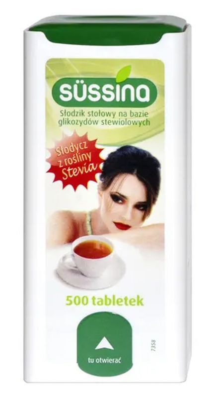 Stevia sweetener STEVIA Süssina x 500