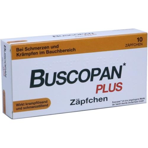 Stomach pain, BUSCOPAN plus suppositories