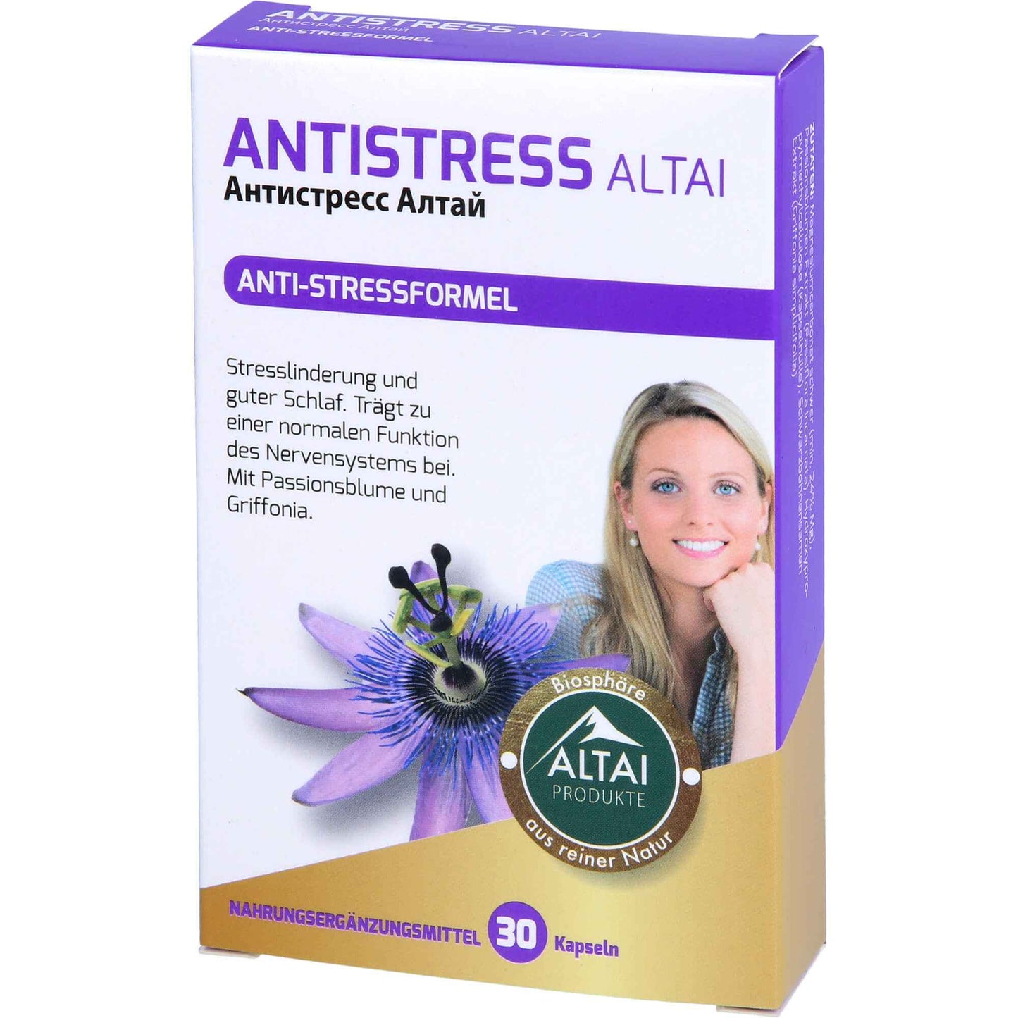 Stress relief, ANTI-STRESS ALTAI capsules