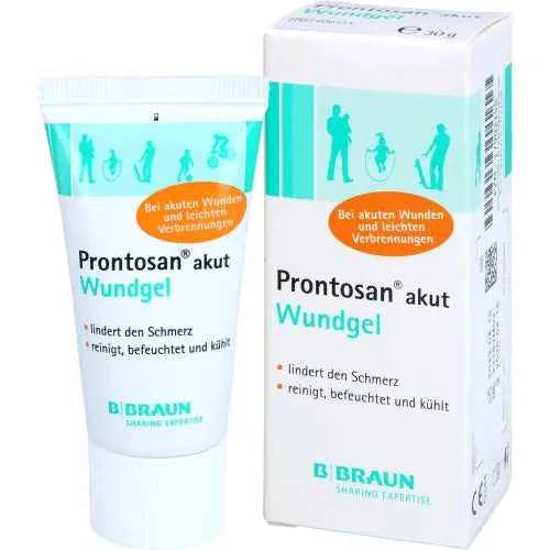 Superficial wounds and burns, PRONTOSAN acute wound gel