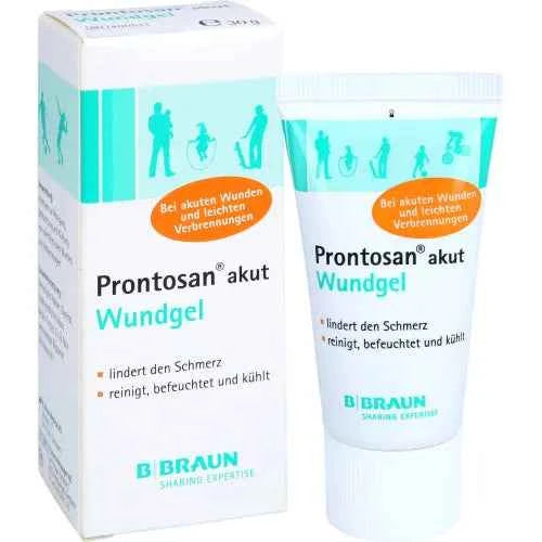 Superficial wounds and burns, PRONTOSAN acute wound gel