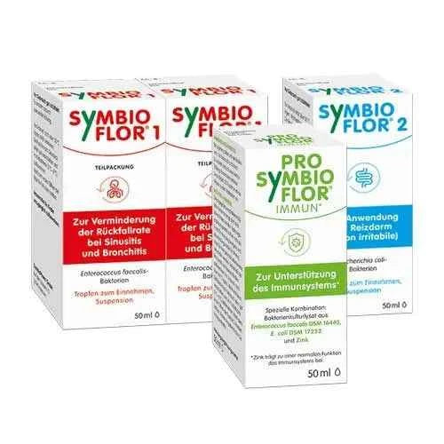 Symbioflor Intestinal Cleansing Set, 50 + 100 + 50 ml, 200 ml