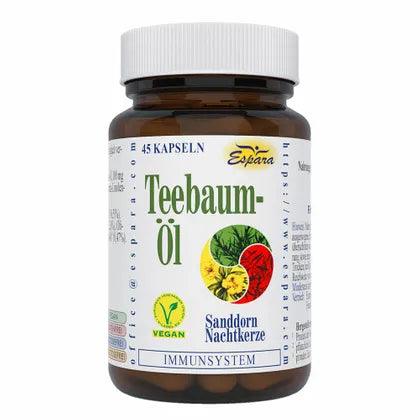 TEA TREE OIL CAPSULES, sea buckthorn oil, evening primrose oil - UKDorf 