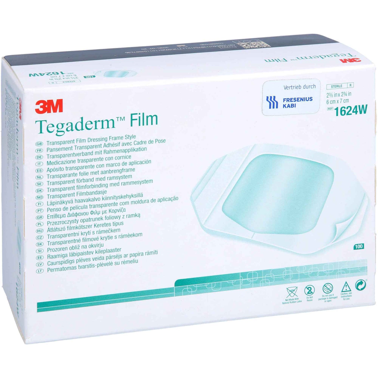 TEGADERM Film 6x7 cm 1624W