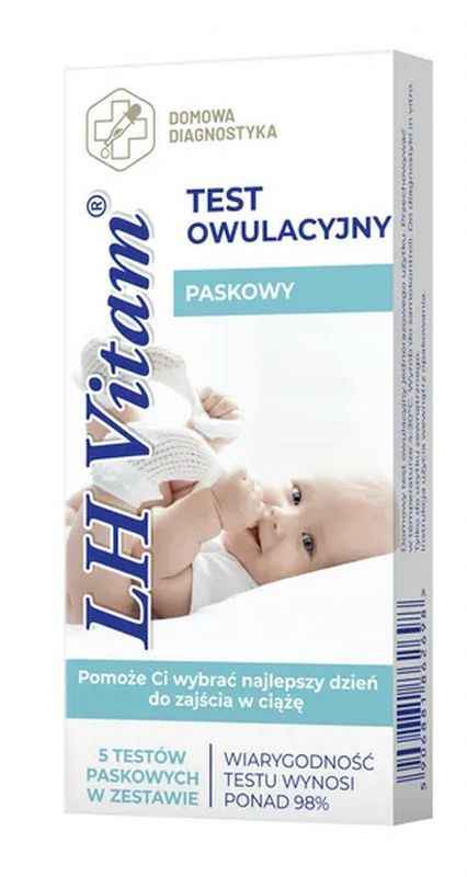 TEST LH VITAM ovulation x 5 tests - Ovulation Test