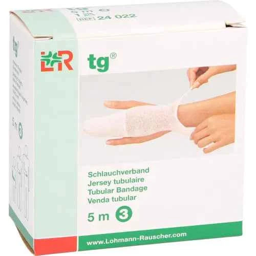 TG Tube Bandage Size 3 5 m white