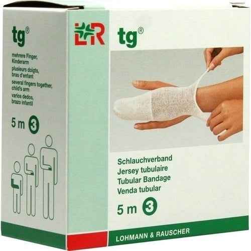 TG Tube Bandage Size 3 5 m white
