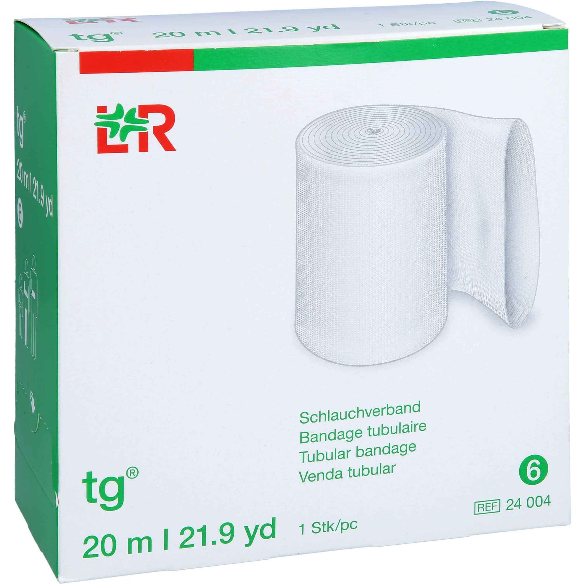 TG Tubular Bandage Size 6 20 m White