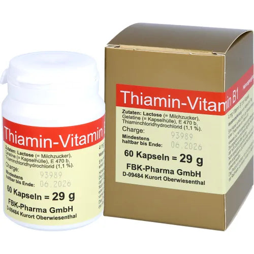 THIAMIN capsules FBK-Pharma Vitamin B1